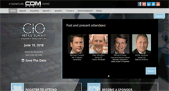Desktop Screenshot of cioretailsummit.com